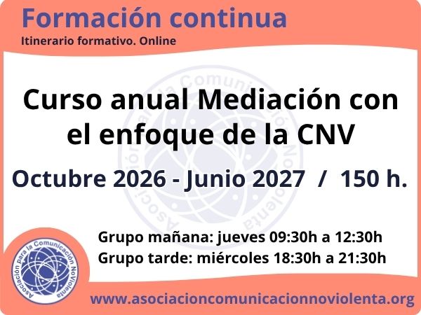 Mediación con Comunicación NoViolenta.
